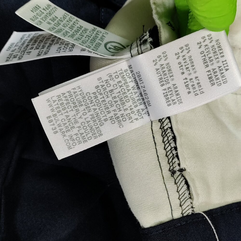 Bulwark FR DuPont Nomex Kevlar IIIA Work Pants Mens 36x32 Navy Blue NFPA 2112 - Picture 4 of 13